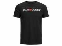Jack & Jones Herren T-Shirt JJECORP LOGO TEE SS CREW NECK Schwarz M