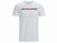Jack & Jones Herren T-Shirt JJECORP LOGO TEE SS CREW NECK Weiß XL