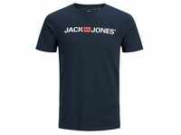 Jack & Jones Herren T-Shirt JJECORP LOGO TEE SS CREW NECK Blau M