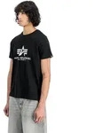 Alpha Industries Herren Rundhals T-Shirt BASIC BL - Regular Fit - 100501-93