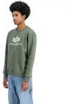 Alpha Industries Herren Sweatshirt BASIC BL Regular Fit 178302-142 Braun S
