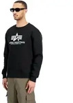 Alpha Industries Herren Sweatshirt BASIC BIG LOGO - Regular Fit - 178302-412