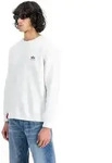 Alpha Industries Herren Sweatshirt BASIC SL Regular Fit 188307-09 Wei&szlig; XL
