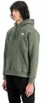 Alpha Industries Herren Hoodie Kapuzenpullover BASIC SL Regular Fit 196318-142 Braun