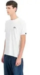 Alpha Industries Herren Rundhals T-Shirt BACKPRINT Regular Fit 128507-09 Wei&szlig; M