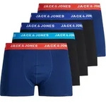 Jack & Jones Herren Boxershort JACLEE TRUNKS 5er Pack Blau XL