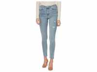 Vero Moda Damen Jeans VMSOPHIA AM314 Skinny Fit Blau 10225526 Hoher Bund