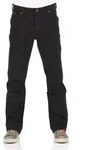 Wrangler Texas Stretch Herren Jeans Regular Fit Schwarz 42W / 30L
