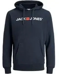 Jack & Jones Herren Kapuzenpullover JJECORP LOGO SWEAT HOOD Blau M