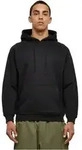Urban Classics Herren Hoodie Kapuzenpullover BLANK Relaxed Fit 00007 Schwarz M