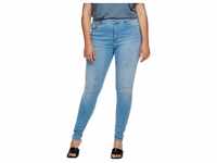 Carmakoma by Only Damen Jeans CARAUGUSTA BJ13333 Skinny Fit Blau 15199400 Hoher...