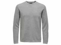 Only & Sons Herren Pullover ONSPANTER Grau 22016980 S