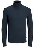 Jack & Jones Herren Rollkragen Pullover JJEEMIL Blau XL