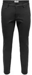 Only & Sons Herren Chino Hose ONSMARK Slim Fit Grau 22010209 W 28 L 34