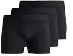 Jack & Jones Herren Boxershort JACWAISTBAND TRUNKS - 3er Pack Schwarz - Schwarz L