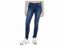 Tom Tailor Damen Jeans ALEXA Skinny Fit Blau 10282 Normaler Bund Reißverschluss W 34