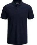 Jack & Jones Herren Poloshirt JJEBASIC POLO SS Slim Fit Blau XXL