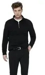 Only & Sons Herren Pullover ONSCERES HALF ZIP SWEAT - Regular Fit - 22019055 Black -
