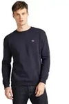 Lee Herren Rundhals Sweatshirt Plain Crew Schwarz Blau S
