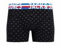 Jack & Jones Herren Boxershorts JACHENRIK TRUNKS - 3er Pack Schwarz Blau Blazer &