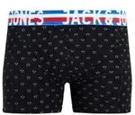 Jack & Jones Herren Boxershorts JACHENRIK TRUNKS - 3er Pack Schwarz Blau Blazer &