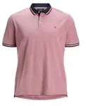 Jack & Jones Herren Poloshirt JJEPAULOS Relaxed Fit Rio Rot Ps 12143859 4XL