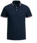 Jack & Jones Herren Poloshirt JJEPAULOS Slim Fit Slim Fit Blau Slim Fit...