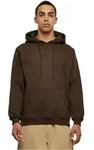 Urban Classics Herren Hoodie Kapuzenpullover BLANK Relaxed Fit 00075 Braun XL
