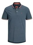 Jack & Jones Herren Poloshirt JJEPAULOS Slim Fit Slim Fit Blau Slim Fit 12136668 L