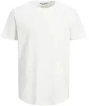 Jack & Jones Herren Rundhals T-Shirt JJEBASHER Regular Fit Regular Fit Wei&szlig; Reg