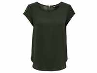 Only Damen T-Shirt onlVIC S/S SOLID Blau 15142784 38