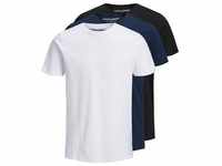 Jack & Jones Herren Rundhals T-Shirt JJEORGANIC BASIC 3er PACK - Slim Fit Slim Fit