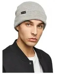 Urban Classics Herren M&uuml;tze BASIC FLAP BEANIE 00111 Grau Einheitsgr&ouml;&szlig;e