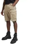G-Star Herren Chino Shorts ROVIC ZIP Relaxed Fit Braun W 36