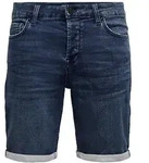 Only & Sons Herren Jeans Short ONSPLY REG D BLUE JOG PK 8582 Regular Fit Blau