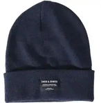 Jack & Jones Herren M&uuml;tze JJDNA BEANIE Blau One Size