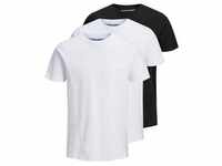 Jack & Jones Herren Rundhals T-Shirt JJEORGANIC BASIC 3er PACK - Slim Fit Slim...