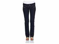 Pepe Jeans Damen Jeans Venus Regular Fit Blau Pl204175M15 Tiefer Bund Reißverschluss