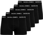 Jack & Jones Herren Boxershort JACHUEY TRUNKS 5er Pack Schwarz S