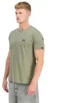 Alpha Industries Herren Rundhals T-Shirt BACKPRINT - Regular Fit - 128507-154
