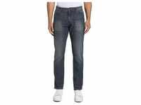 Tom Tailor Herren Jeans Marvin Straight Fit Blau Normaler Bund Reißverschluss W 31 L