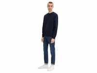 Tom Tailor Herren Jeans JOSH Slim Fit Used Mid Grau 10119 Normaler Bund