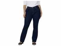 Carmakoma by Only Damen Jeans CARSALLY Skinny Fit Blau 15265434 Hoher Bund W 42 L 32