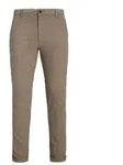 Jack & Jones Herren Chino Hose JPSTMARCO JJFURY Slim Fit Gr&uuml;nl Braun Solid...