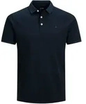 Jack & Jones Herren Poloshirt JJEPAULOS Slim Fit Slim Fit Blau Slim Fit 12136668 XS
