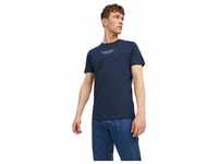 Jack & Jones Herren Rundhals T-Shirt JPRBLUARCHIE Regular Fit Blau 12217167 S