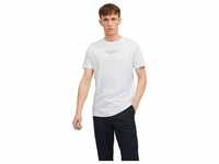 Jack & Jones Herren Rundhals T-Shirt JPRBLUARCHIE Regular Fit Weiß 12217167 L