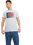 Jack & Jones Herren Rundhals T-Shirt JJECORP LOGO Regular Fit Wei&szlig; 12233999 L