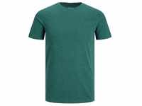 Jack & Jones Herren Rundhals T-Shirt JJEORGANIC Regular Fit Storm Grau 12222887 L