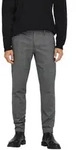 Only & Sons Herren Chino Hose ONSMARK SLIM CHECK 9887 Slim Fit Gr&uuml;ngrau 22019887 W